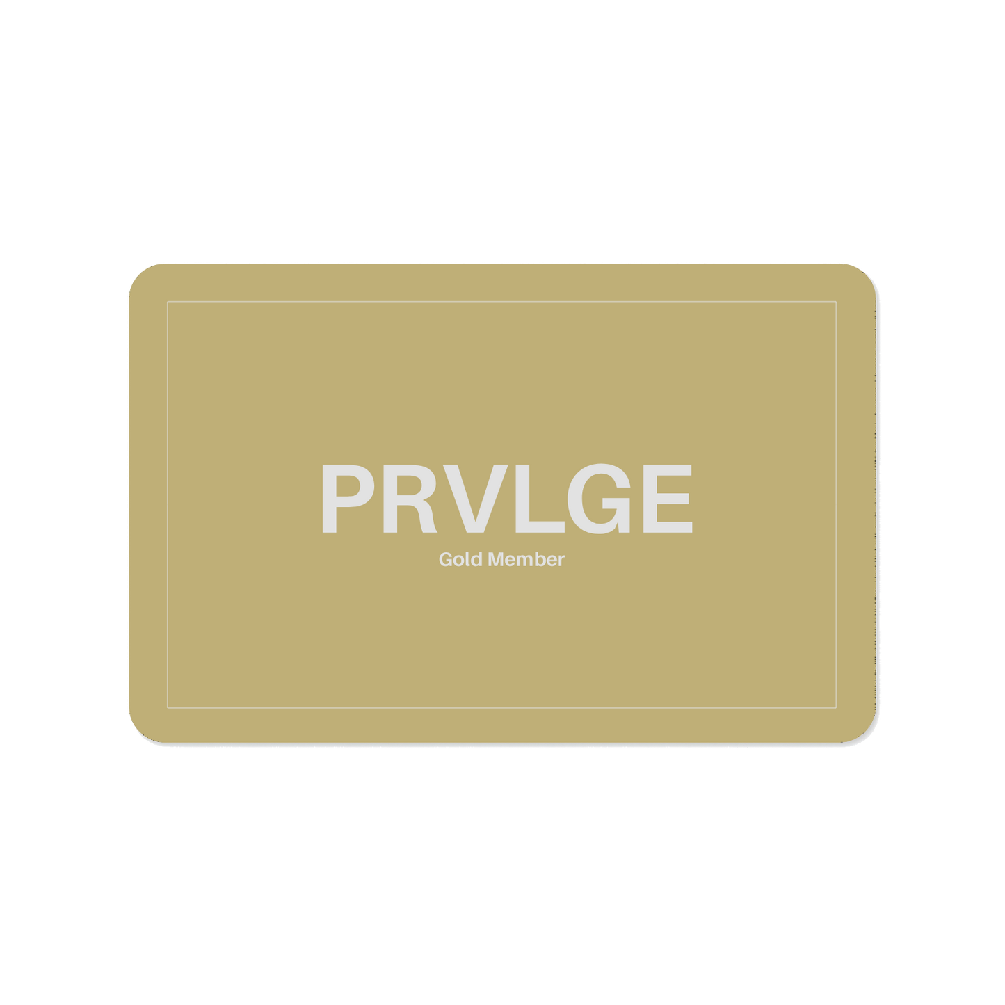 PRVLGE Gold Membership - UK