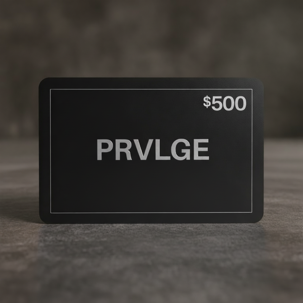 PRVLGE Store Gift Certificate