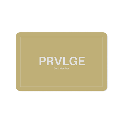 PRVLGE Gold Membership - UK