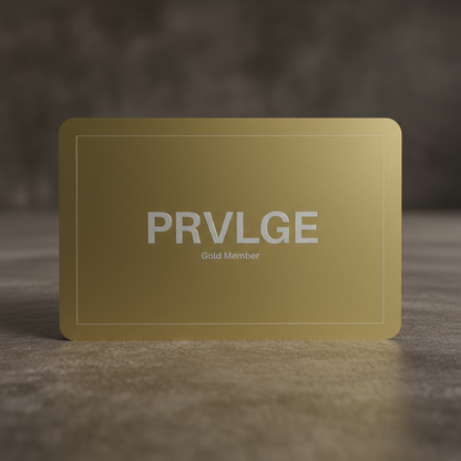 PRVLGE Gold Membership - UK