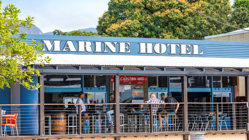 Nightcap at Marine Hotel