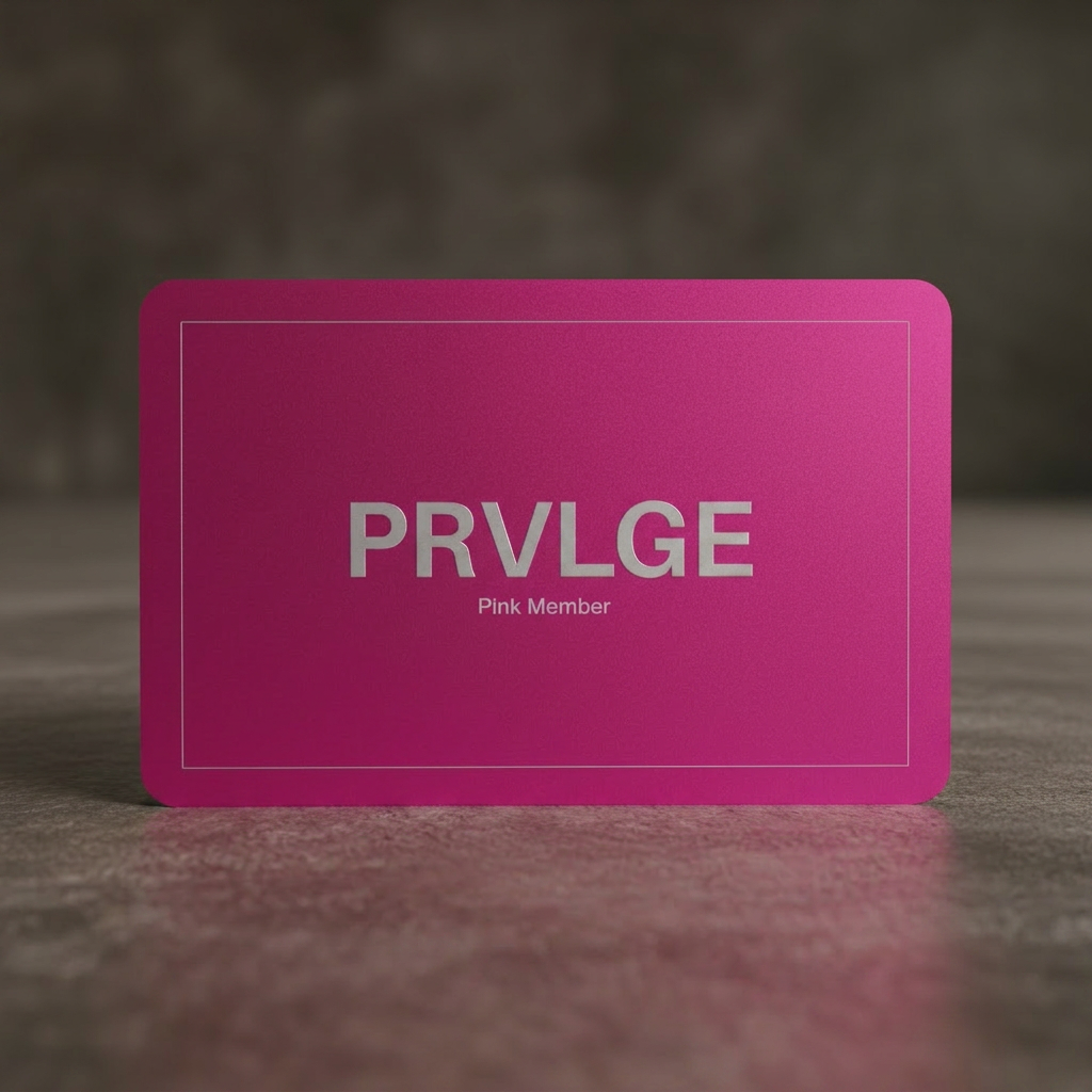 PRVLGE Pink Membership - UK